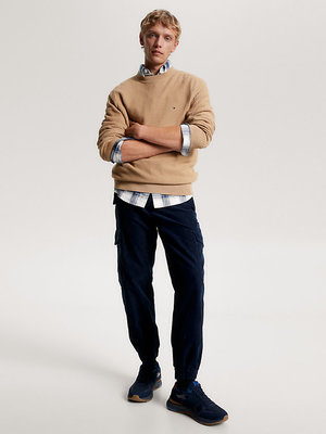 Rectangular svetr – Tommy Hilfiger, Béžová barva Muži