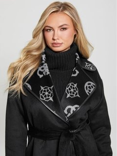 Ludovica Logo kabát Černá barva Ženy