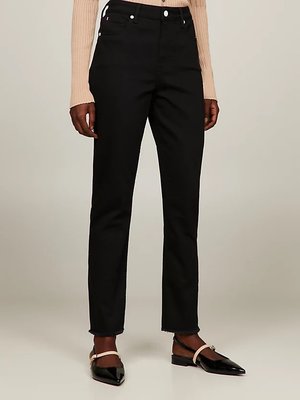 Tommy Hilfiger – Slim Cigarettey jeans, Černá barva