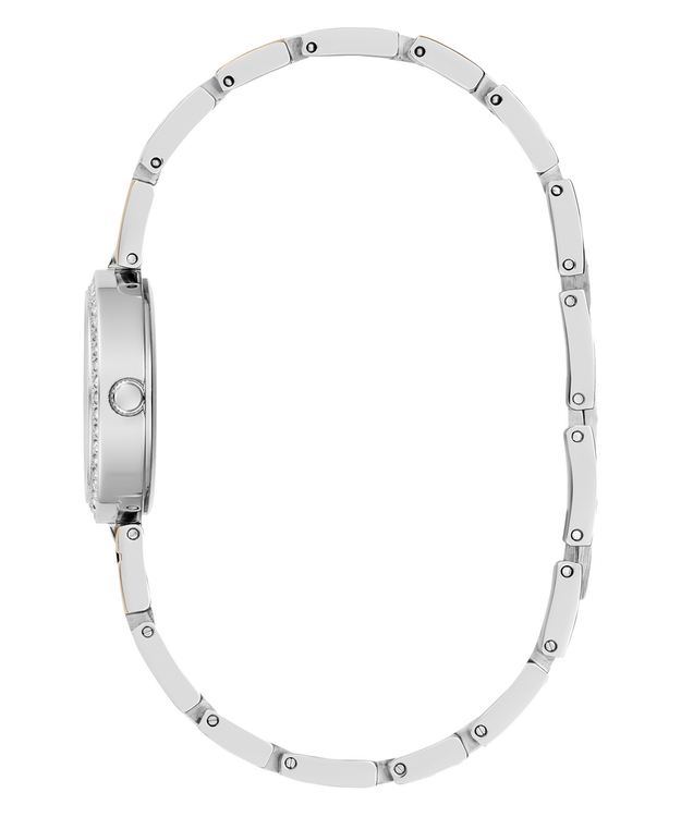 Módní Lady G hodinky, Růžové zlato, Stříbrná barva, 2024