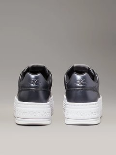 Luxusní Bold Platf Low Lace tenisky, Černá barva, 38, 39