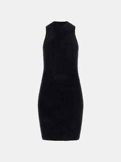 Vero Fuzzy šaty Černá barva Ženy