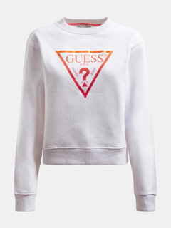 Icon Logo mikina Bílá barva Ženy