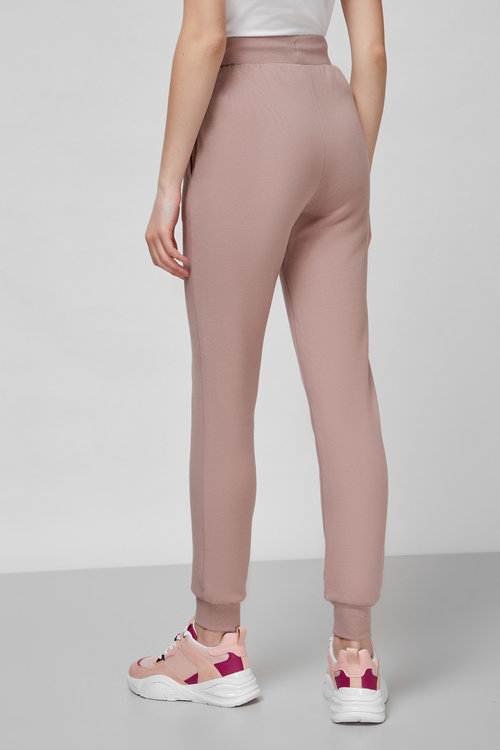 Dottie tepláky – Guess, Růžová barva Ženy