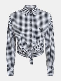 Guess, Bílá, Černá barva Savina košile 2