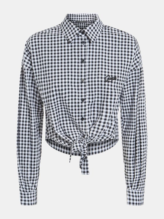 Guess, Bílá, Černá barva Savina košile 2