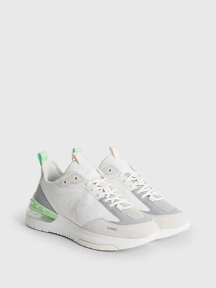 Módní Sporty Runner tenisky, Bílá barva, 2023