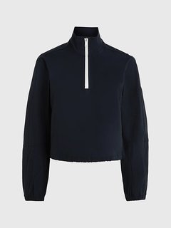 Mockneck větrovka Černá barva Ženy