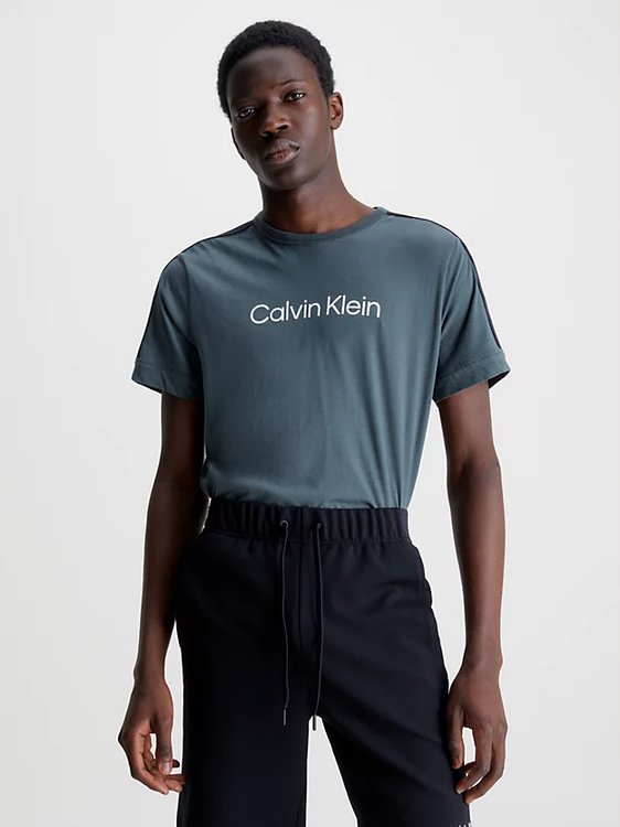 Calvin Klein Performance – Gym triko, Modrá barva