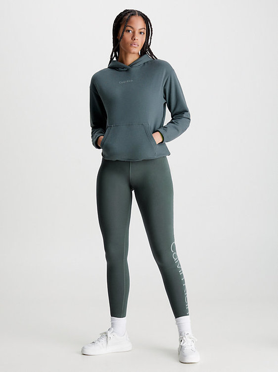 Módní Pocket Gym legíny, Šedá barva, 2023