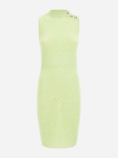 Luxusní Paula šaty, Zelená barva, XS, S, M, L, XL