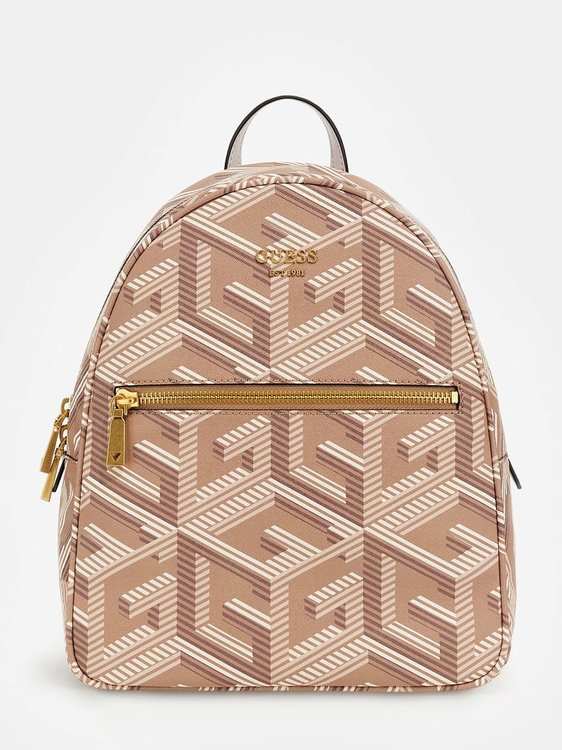 GUESS – Vikky batoh, Béžová barva