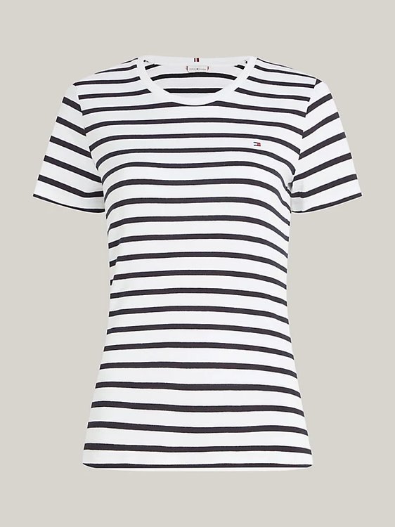 Slim Cody Rib triko Bílá barva Ženy