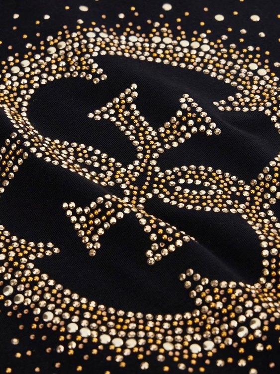 Luxusní 4G Logo triko, Černá barva, XS, S, M, L