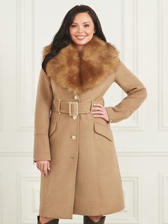 Alice kabát Hnědá barva Ženy