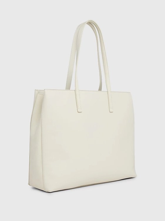 Tote kabelka – Calvin Klein Jeans, Bílá, Krémová barva Ženy