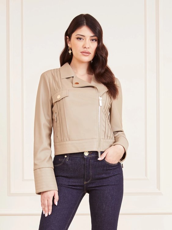 Marciano – Lola biker bunda, Béžová barva