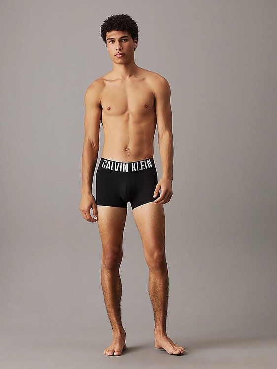 Intense Power boxery 3ks Černá, Zelená barva Muži