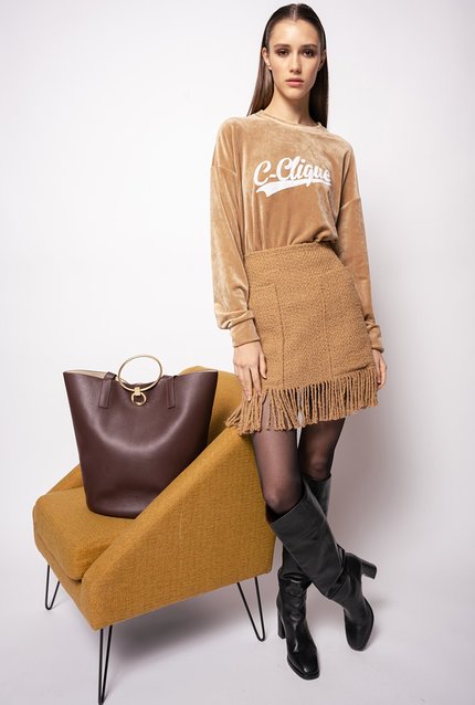 Passegiarre mikina Hnědá barva Ženy