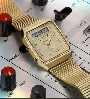 TIMEX, Zlatá barva Reissue hodinky