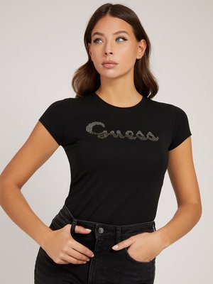 Módní Front logo tričko, Černá barva, 2021