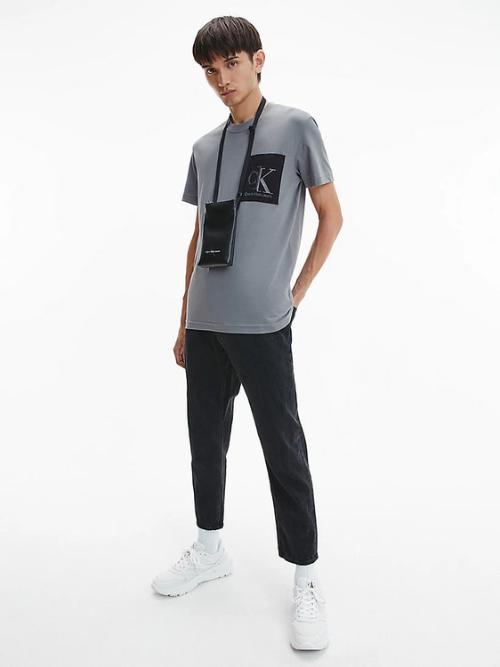 Luxusní Pocket triko, Šedá barva, XS, S, M, L, XL, XXL