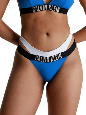 Intense Power plavky - Spodní díl – Calvin Klein Swimwear, Modrá barva Ženy