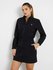 GUESS – Aurlie Full Zip šaty, Černá barva