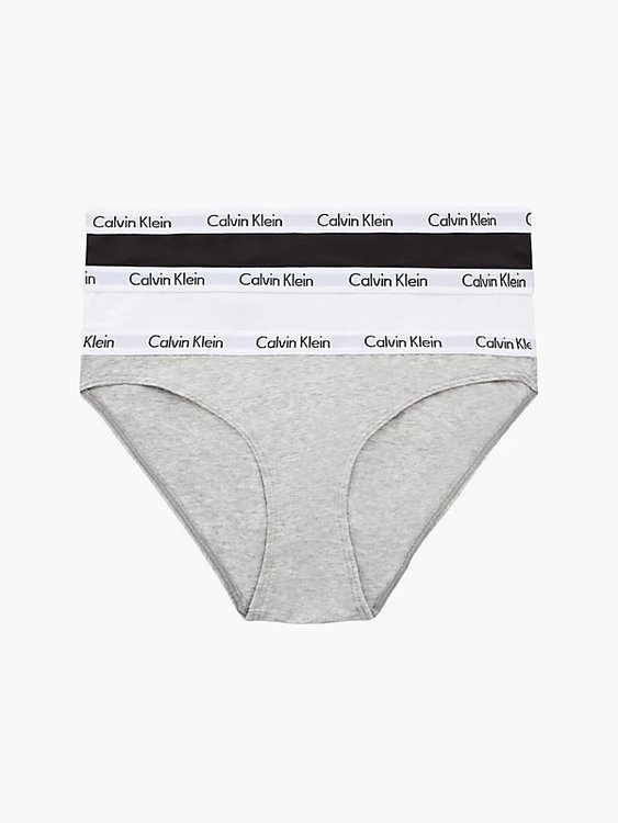 Kalhotky bikiny 3ks – Calvin Klein Underwear, Černá barva Ženy