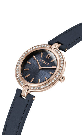 Luxusní Hodinky Heritage, Navy, Růžové zlato barva, UNI 1