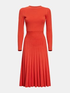 Marciano – Wavelength šaty, Červená barva 1