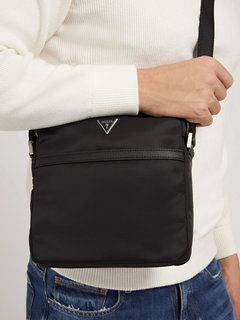 Luxusní Certosa crossbody, Černá barva, T/U