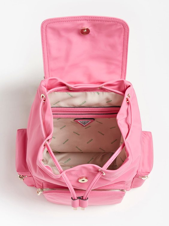 Eco gemma batoh – Guess, Růžová barva Ženy