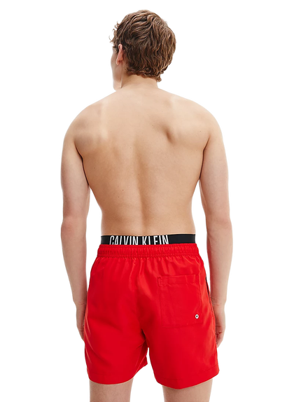 Módní Intense Power plavky, Červená barva, 2022