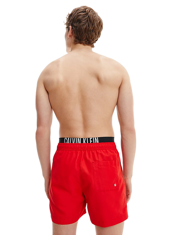 Módní Intense Power plavky, Červená barva, 2022