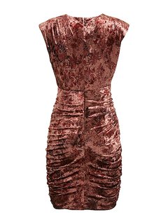 GUESS, Hnědá barva Charlie šaty