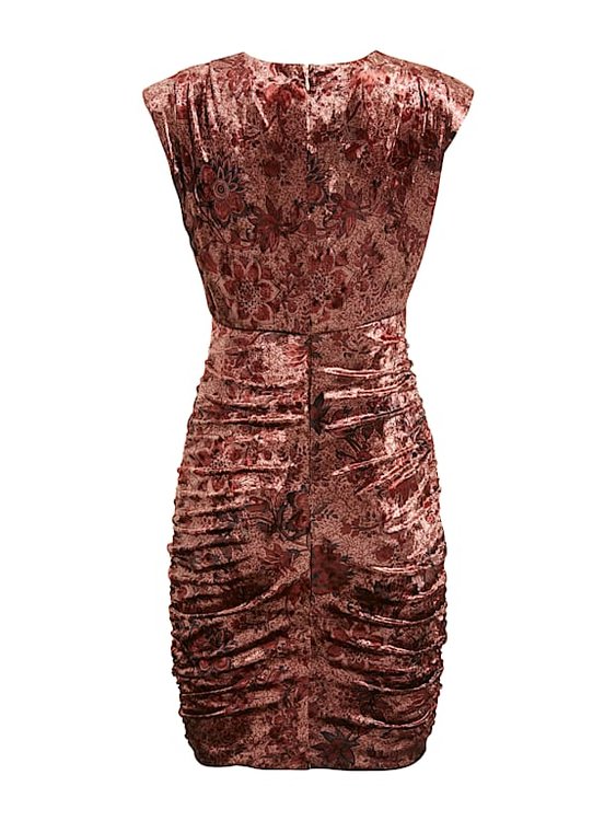 GUESS, Hnědá barva Charlie šaty