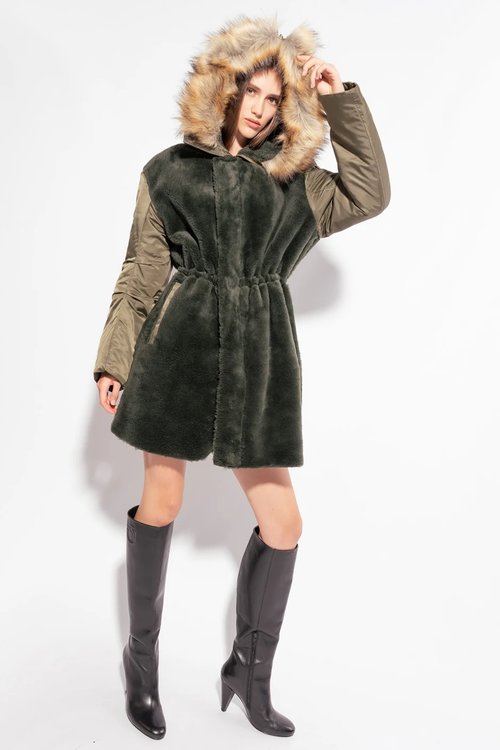 Paquita bunda – Pinko, Hnědá, Khaki, Zelená barva Ženy