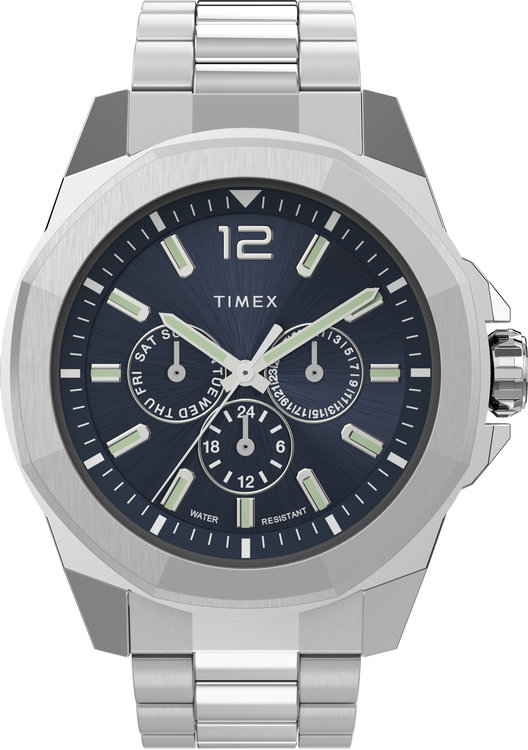 TIMEX – TW2V43300UK-Silver-Tone HODINKY
