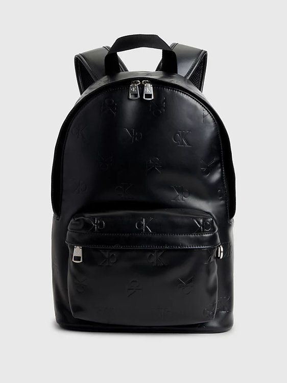 Calvin Klein Jeans – Monogram Soft batoh, Černá barva