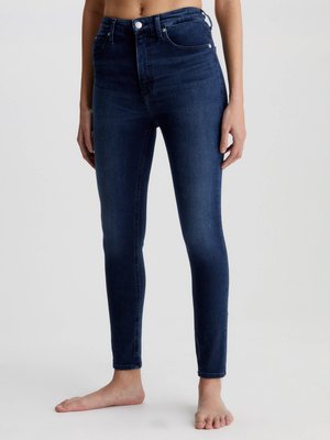 Calvin Klein Jeans – High Rise Super Skinny jeans, Modrá barva