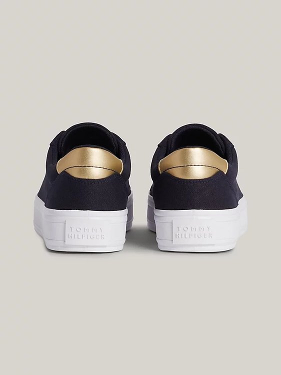 Luxusní Essential Vulc Canva tenisky, Modrá barva, 37, 38, 39, 40