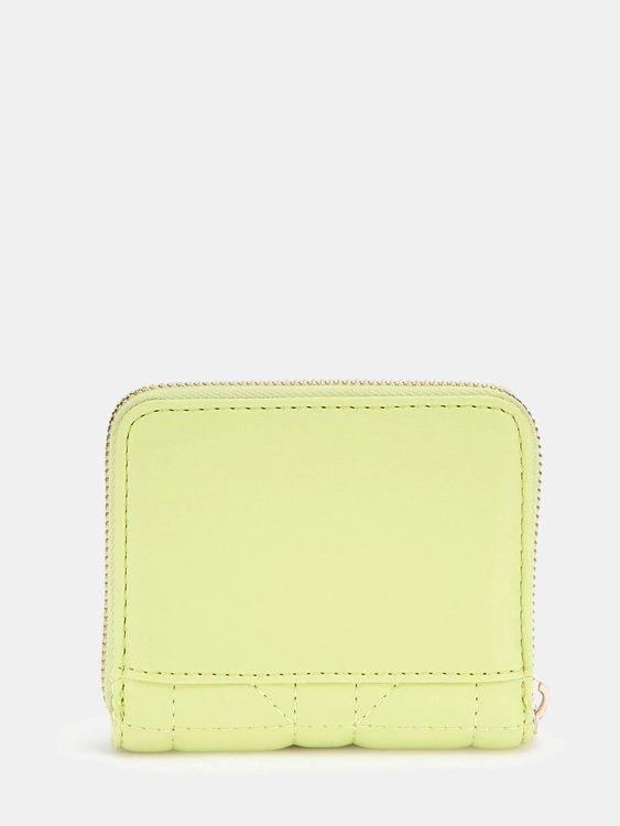 Noreen střední peněženka – GUESS, Žlutá barva Ženy