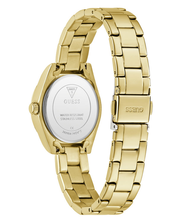 Módní Mini Luna hodinky, Tyrkysová, Zlatá barva, 2025