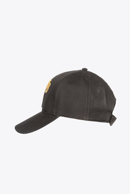 Módní Busseto kšiltovka, Černá barva, 2022