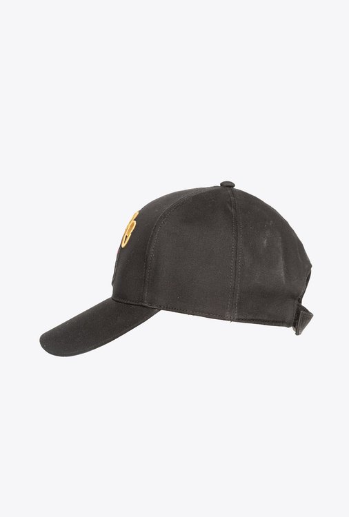 Módní Busseto kšiltovka, Černá barva, 2022