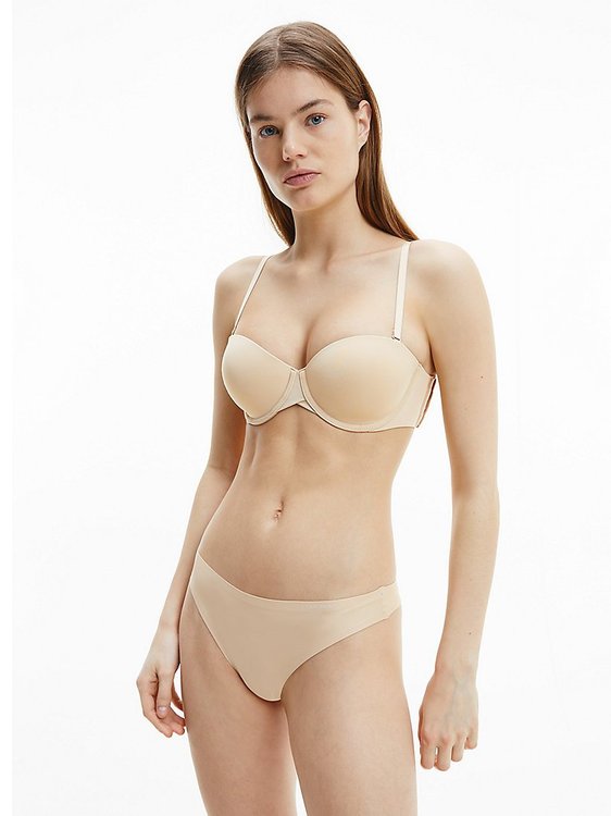 Tanga Invisibles – Calvin Klein Underwear, Krémová barva Ženy, Ženy, Ženy, Ženy