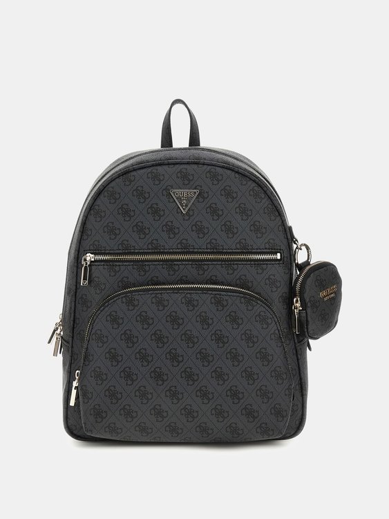 GUESS – Power Play Large Tech batoh, Černá barva