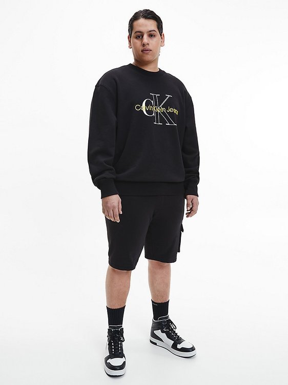 J30J320032-BEH mikina – Calvin Klein Jeans Muži