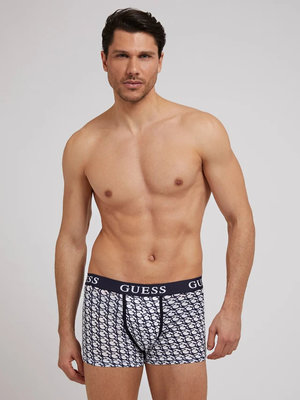 Boxerky 3ks – Guess, Bílá, Černá barva Muži